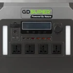 Портативна електростанція GDsuper GD-HL-2000W-24В - Зображення 3