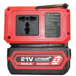 Инвертор напряжения аккумуляторный Edon ED-NB21/150 (на аккумуляторах Makita LXT) - Зображення 5