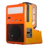 Инвертор аккумуляторный Edon ED-NB21/300B, 300 Вт, для батарей Makita 18В, с Bluetooth и динамиком - Зображення 5