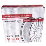 Флюсовий зварювальний дріт для зварювання без газу 0,8 мм 5 кг EDON