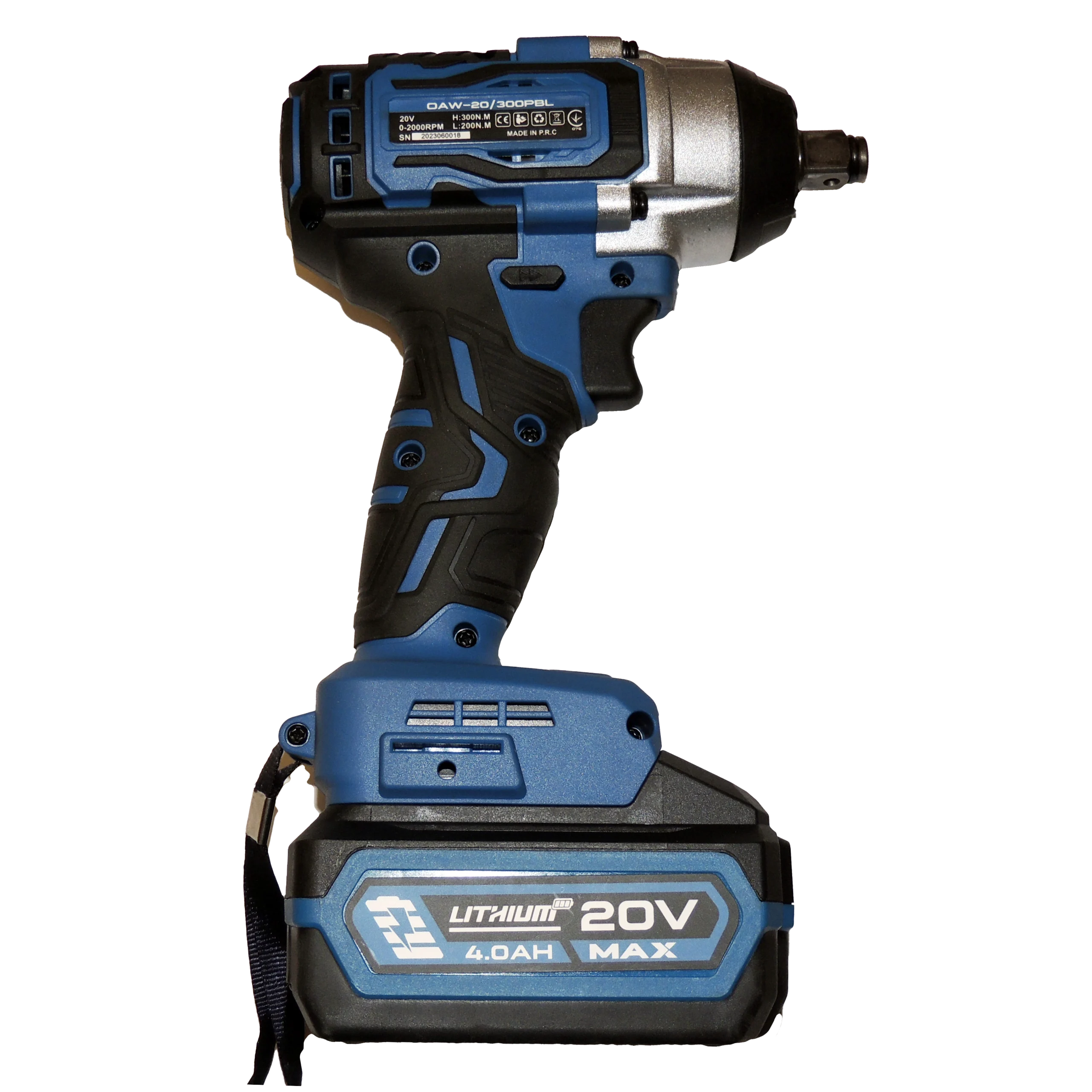 Акумуляторний гайковерт REDBO OAW-20/300PBL - Зображення 3